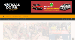 Desktop Screenshot of noticiasdorn.com.br