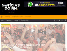 Tablet Screenshot of noticiasdorn.com.br